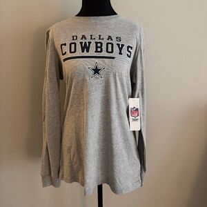 Dallas Cowboys Women's  long sleeve t-shirt Size XL NWT